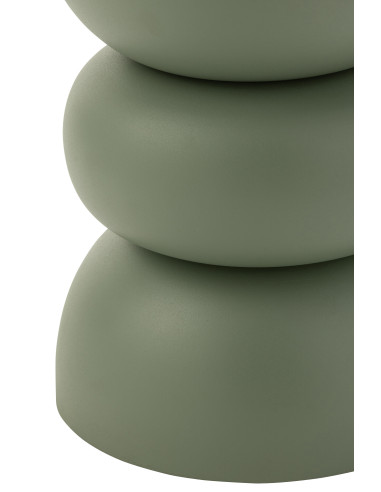 Table d'appoint/bout de canapé Lise En Fer Verte Jline Jolipa