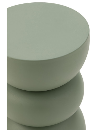 Table d'appoint/bout de canapé Lise En Fer Verte Jline Jolipa