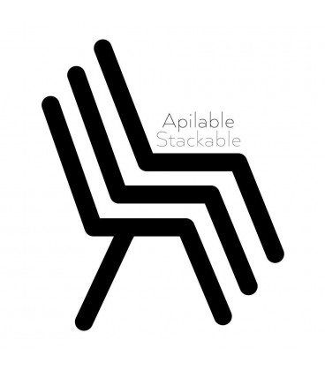 Tabouret Snacking / Plan de Travail Patine Noir Vieilli or Dallas