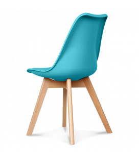 Chaise Copenhague Bleu Vif