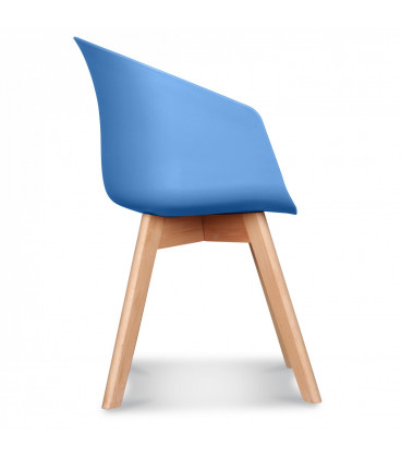 Chaise Scandinave Midnight + Coussin