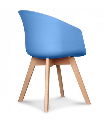 Chaise Scandinave Midnight + Coussin