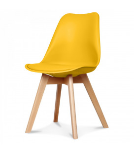 Chaise Copenhague Jaune