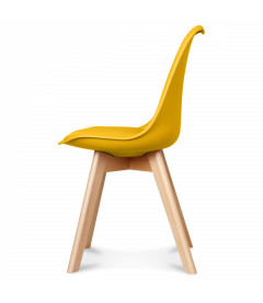 Chaise Copenhague Jaune