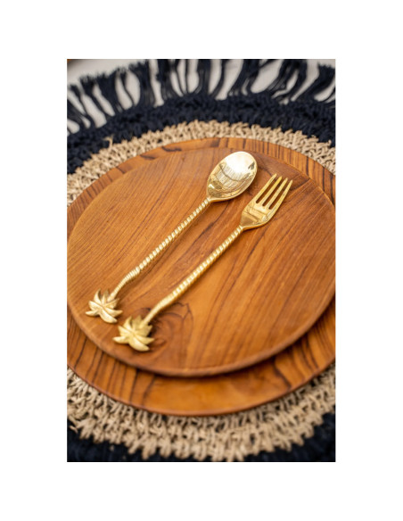 Fourchette Palmier - Or Fourchette Palmier - Or