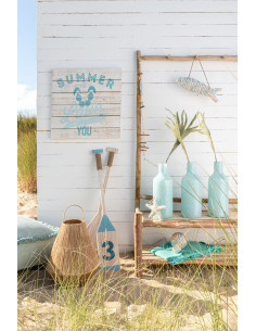 Lanterne en jute naturelle Dantya 2