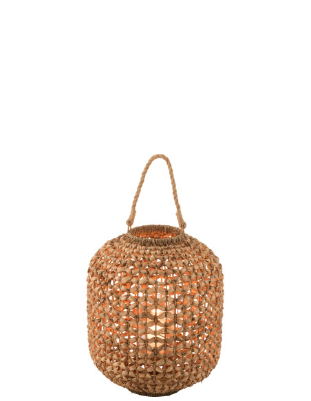 Lanterne Lena Jacinthe d'eau Naturelle Moyenne Lanterne Lena Jacinthe d'eau Naturelle Moyenne