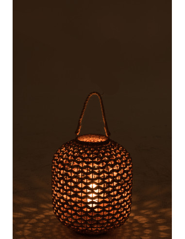 Lanterne Lena Jacinthe d'eau Naturelle Moyenne