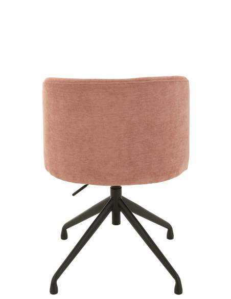 Chaise Pivotante Rose Clair Chaise Pivotante Rose Clair