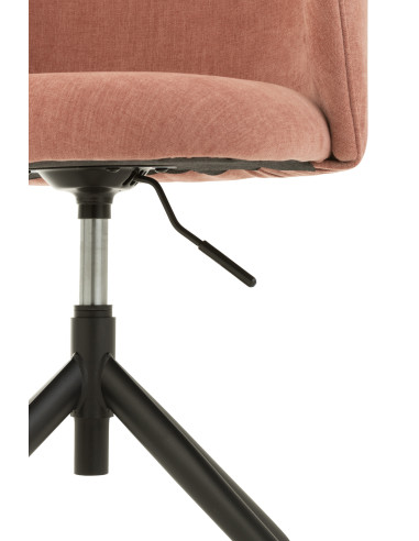 Chaise Pivotante Rose Clair