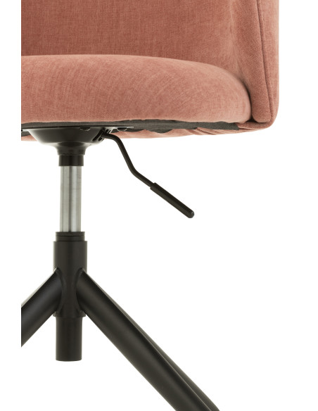 Chaise Pivotante Rose Clair Chaise Pivotante Rose Clair
