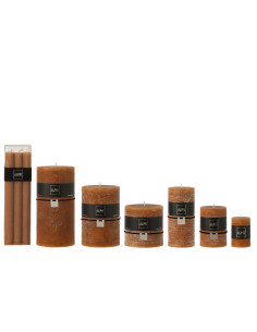 Boîte 6 Bougie de Table Caramel 13H 2