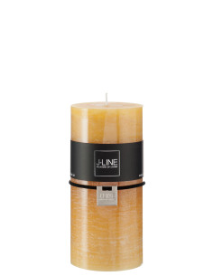 Bougie cylindrique ocre L -70H