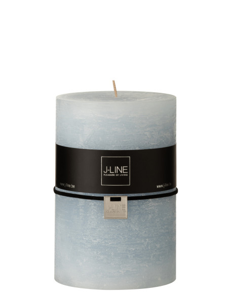 Bougie cylindrique bleu clair Xl 110H