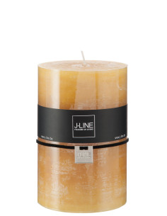 Bougie cylindrique Ocre Xl -110H