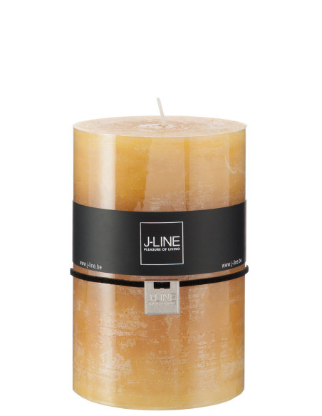 Bougie cylindrique Ocre Xl -110H