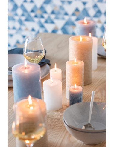 Bougie cylindrique Aqua L -72H