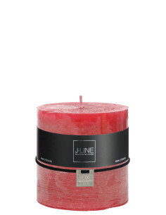 Bougie cylindrique Fuchsia -80H de la ligne J