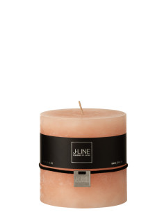 Bougie cylindrique Pêche 75H