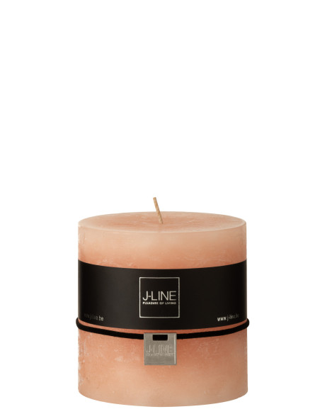 Bougie cylindrique Pêche 75H