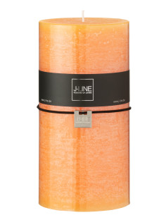 Bougie cylindrique orange extra extra large 150H