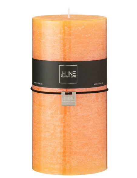 Bougie cylindrique orange extra extra large 150H