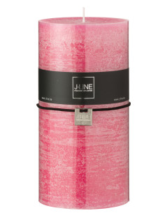 Bougie cylindrique rose extra extra large 150H