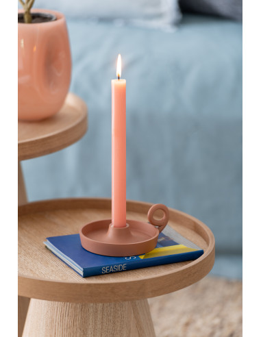 Boîte de 6 bougies de table en terre cuite -13H