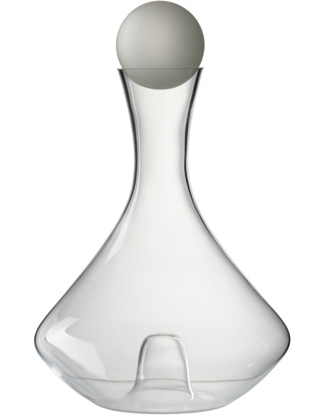 Carafe Moderne Courbée en Verre