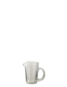 Carafe Ella en verre transparent petit