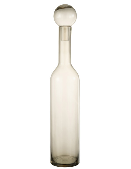 Décoration de bouteille en verre Norma Gris Grand