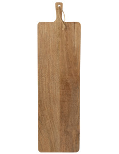 Planche de service en bois de Bali marron