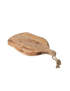 Planche à découper ovale en bois organique petit 2