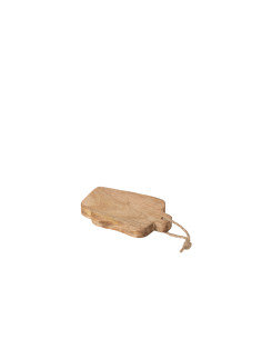 Planche à découper rectangulaire en bois organique petit 2
