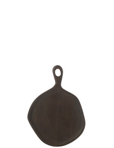 Plateau en bois de manguier wengé petit