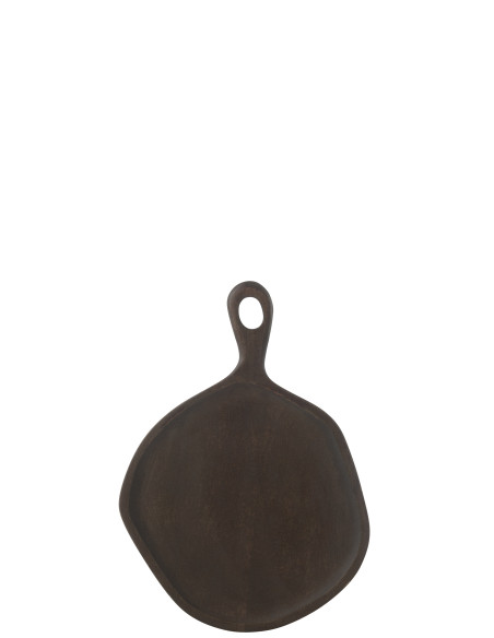 Plateau en bois de manguier wengé petit