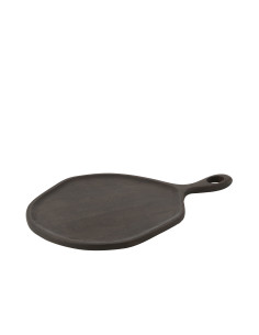 Plateau en bois de manguier wengé de taille moyenne 2