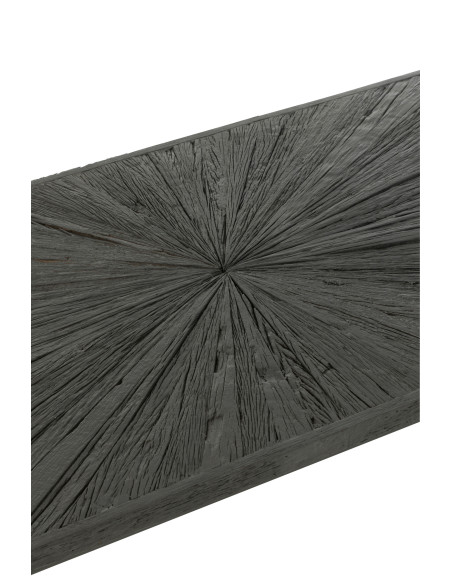 Table basse Shanil en bois/fer noir Table basse Shanil en bois/fer noir