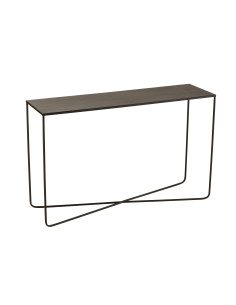Cadre croisé en métal noir pour consoleJ-Line