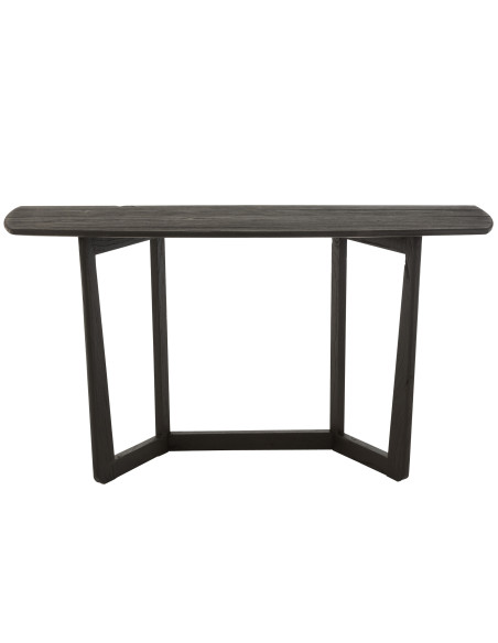 Console en bois exotique noirJ-Line Console en bois exotique noirJ-Line