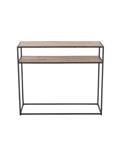 Console Zigzag Bois/Métal Naturel/NoirJ-Line 2