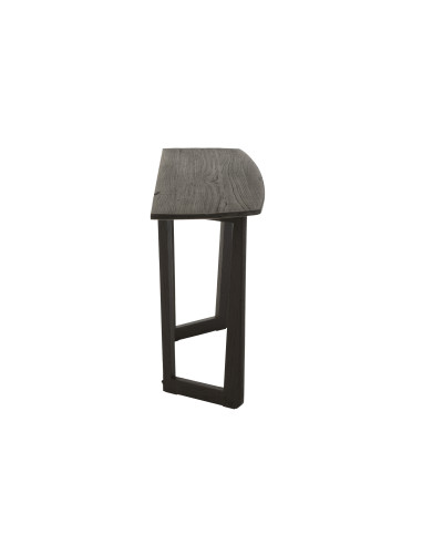 Console en bois exotique noirJ-Line