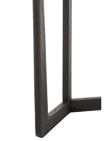 Console en bois exotique noirJ-Line