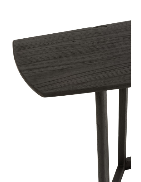 Console en bois exotique noirJ-Line Console en bois exotique noirJ-Line