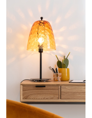 Console 3 tiroirs bois/métal naturelJ-Line