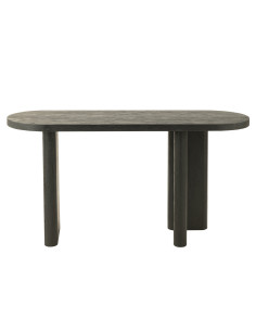 Table en bois de teck noirJ-Line 2