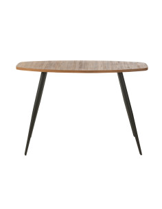 Console ovale en teck naturel recycléJ-Line 2