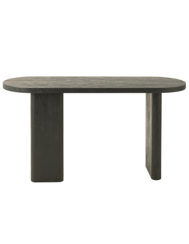 Table en bois de teck noirJ-Line