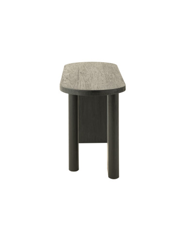 Table en bois de teck noirJ-Line