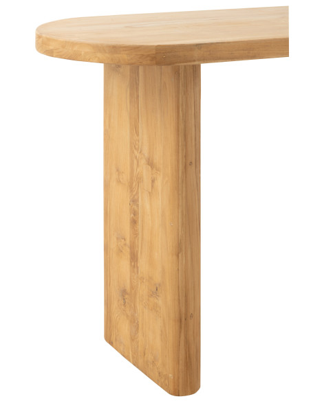 Table en bois de teck naturelJ-Line